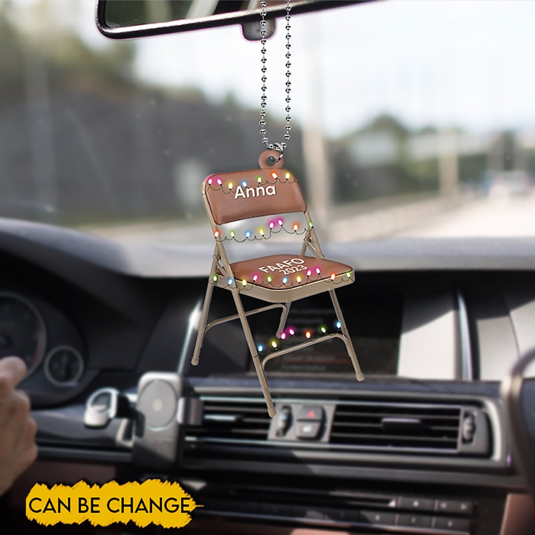 Funny Folding Chair Meme 2023 Ornament Personalized Folding Etsy