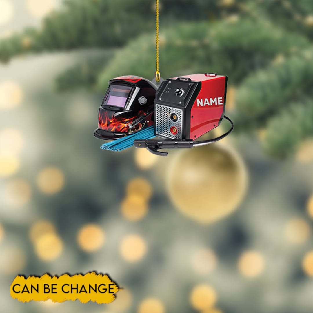 Personalized Metal Welding Ornament Welding Christmas Etsy