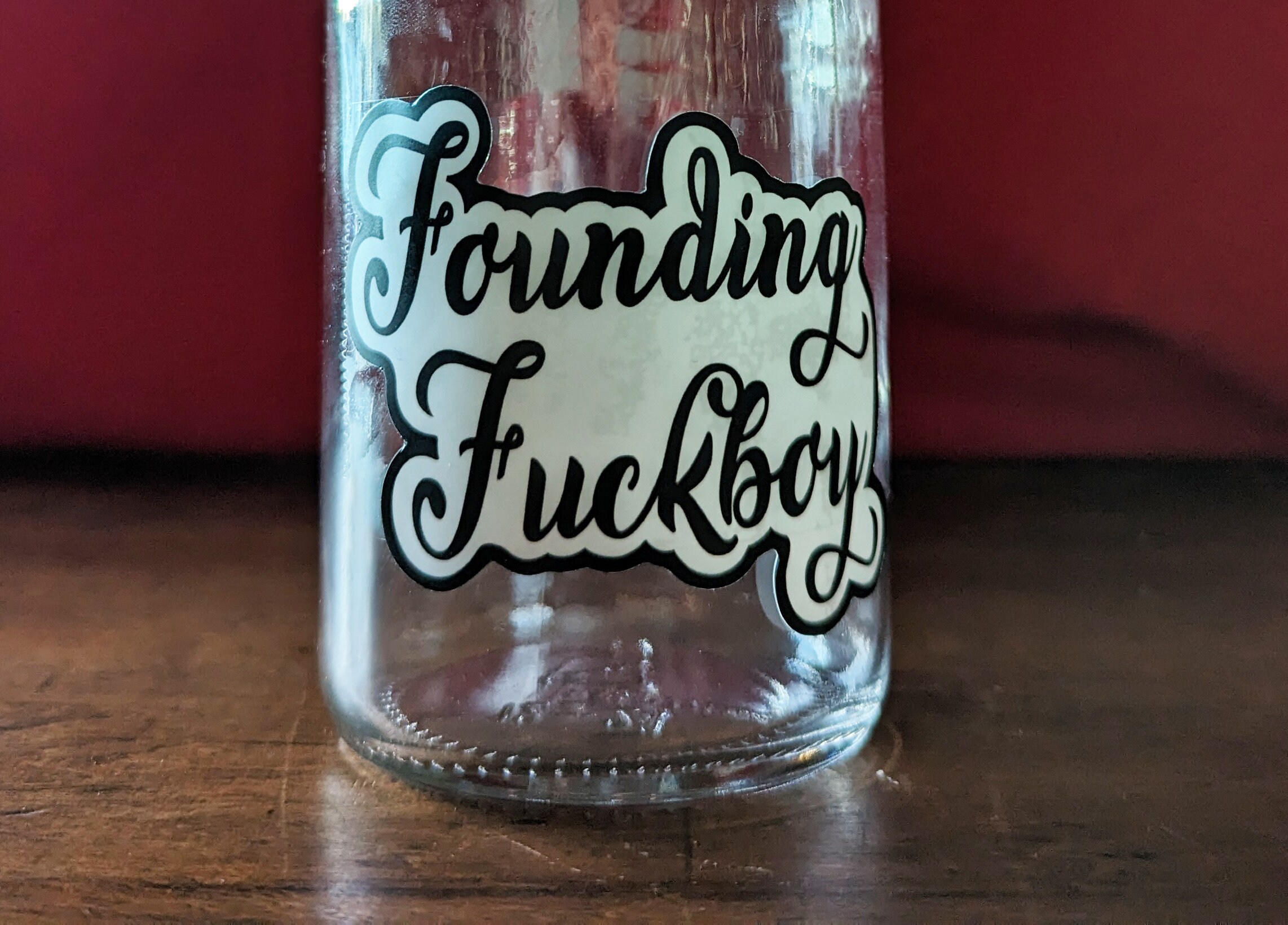 Founding Fuckboy Sticker - Etsy