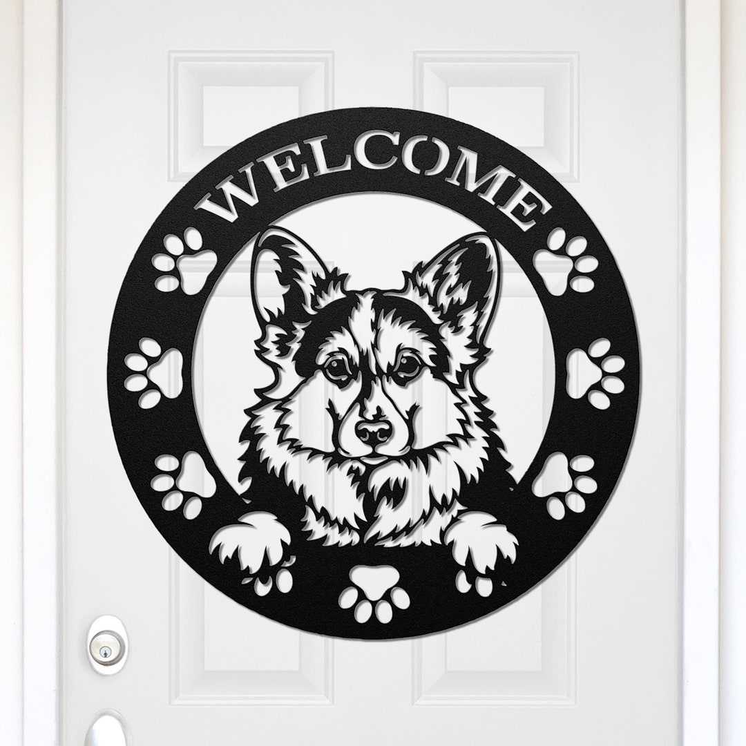 Dog Wreath for Front Door Gifts Etsy