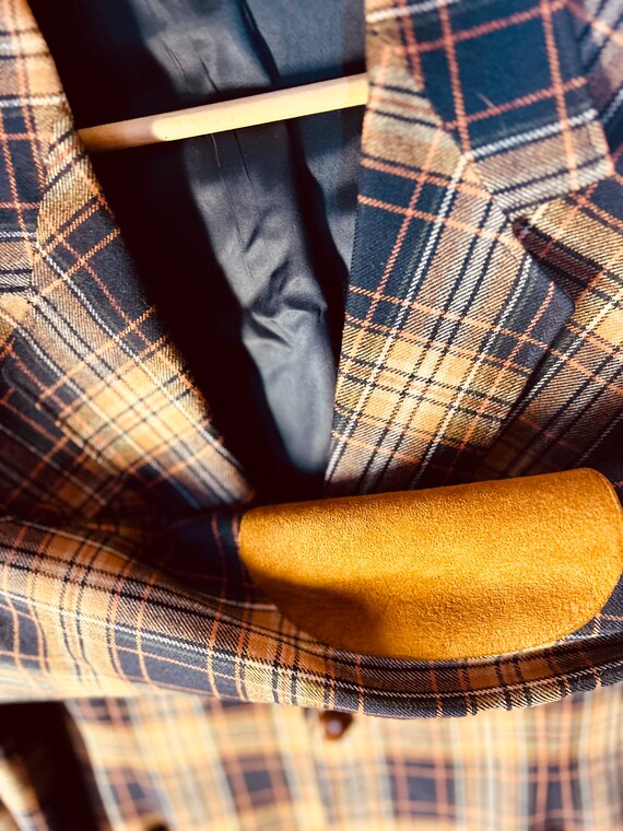 Vintage Plaid Blazer - image 6