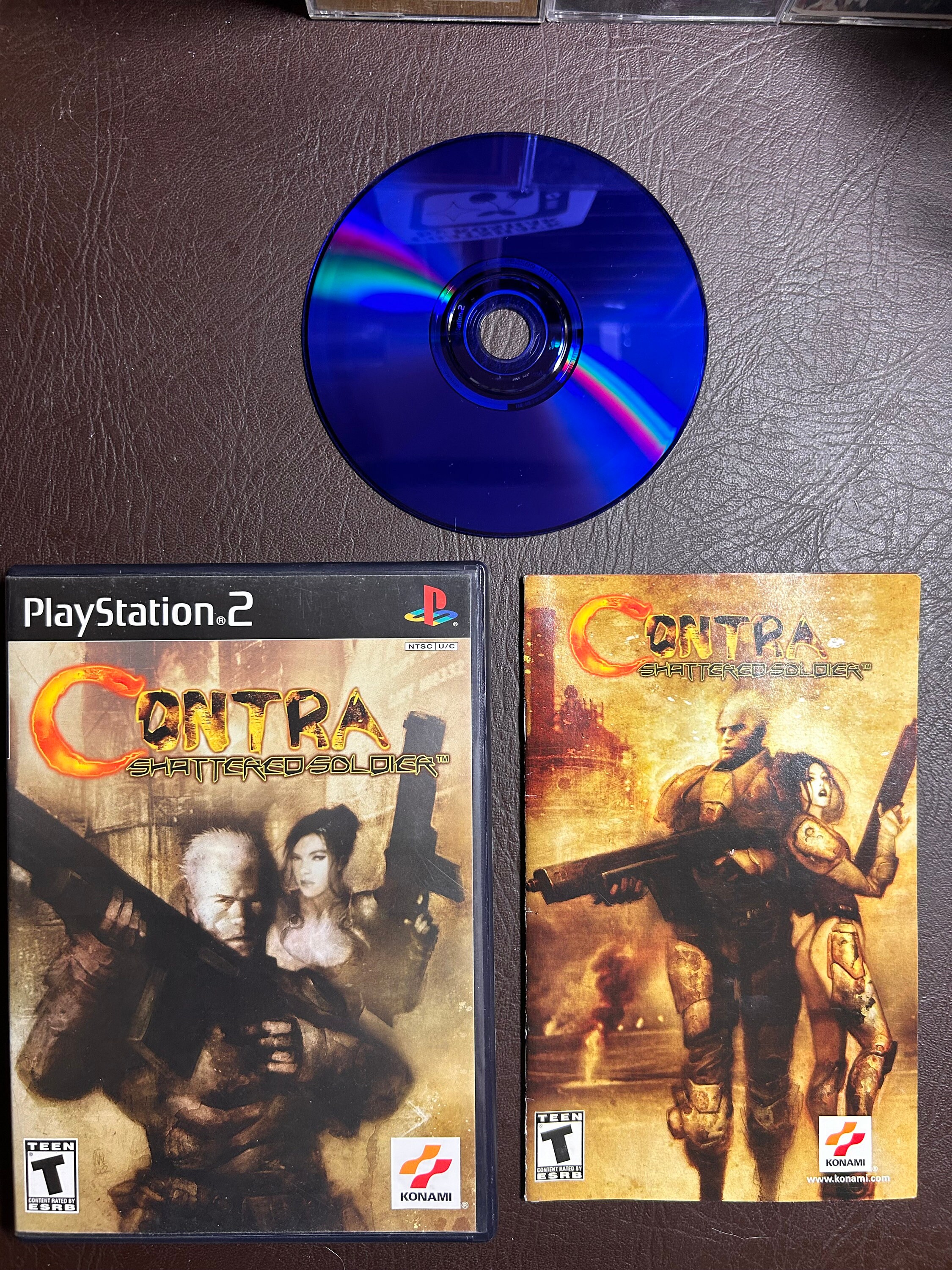 CONTRA SHATTERED SOLDIER Sony Ps2 Playstation 2 Pal Original Complet CONTRA SHATTERED SOLDIER Sony Ps2 Playstation 2 Pal Original Complet