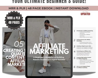 Affiliate Marketing Guide for Beginners: Passive Income Strategies (eBook)