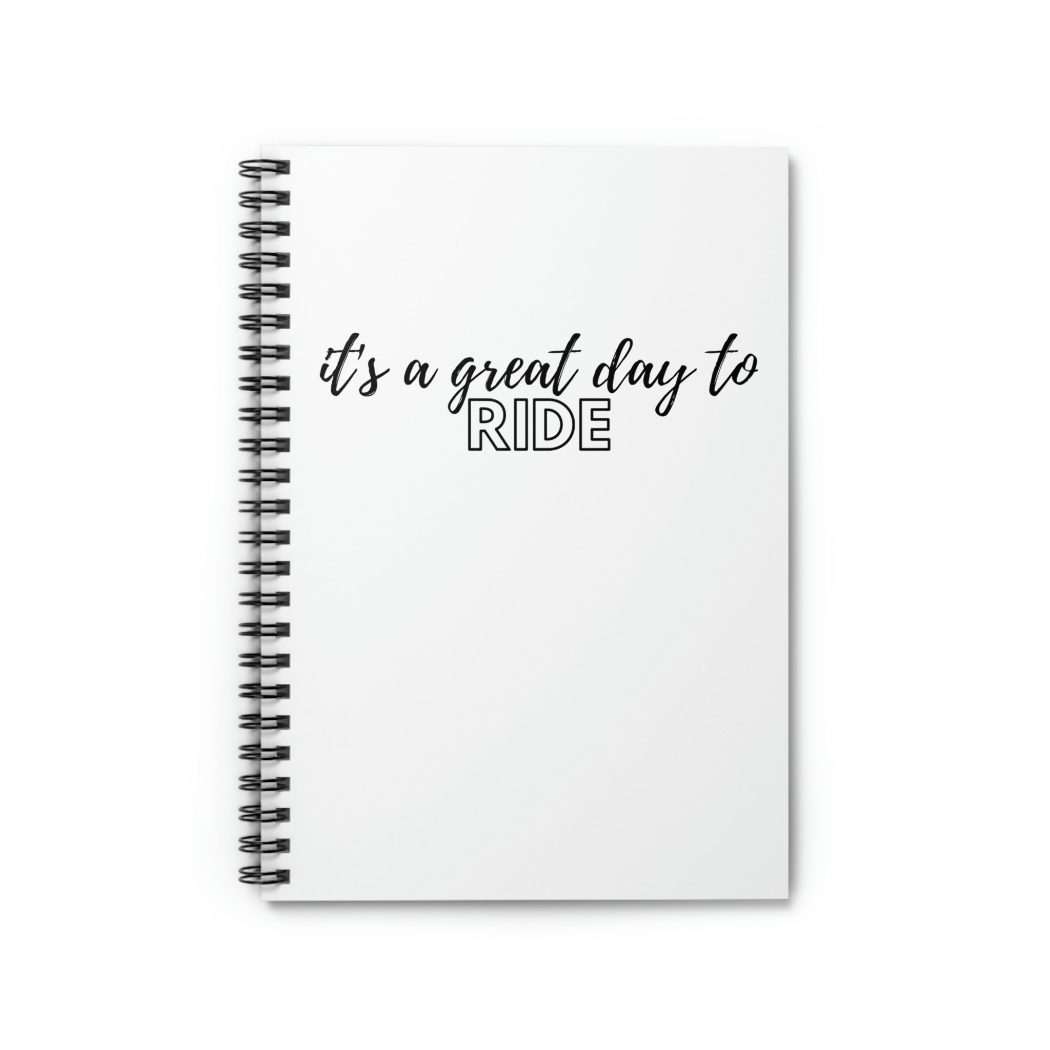 Riding Lesson Journal it's a Great Day to Ride - Etsy