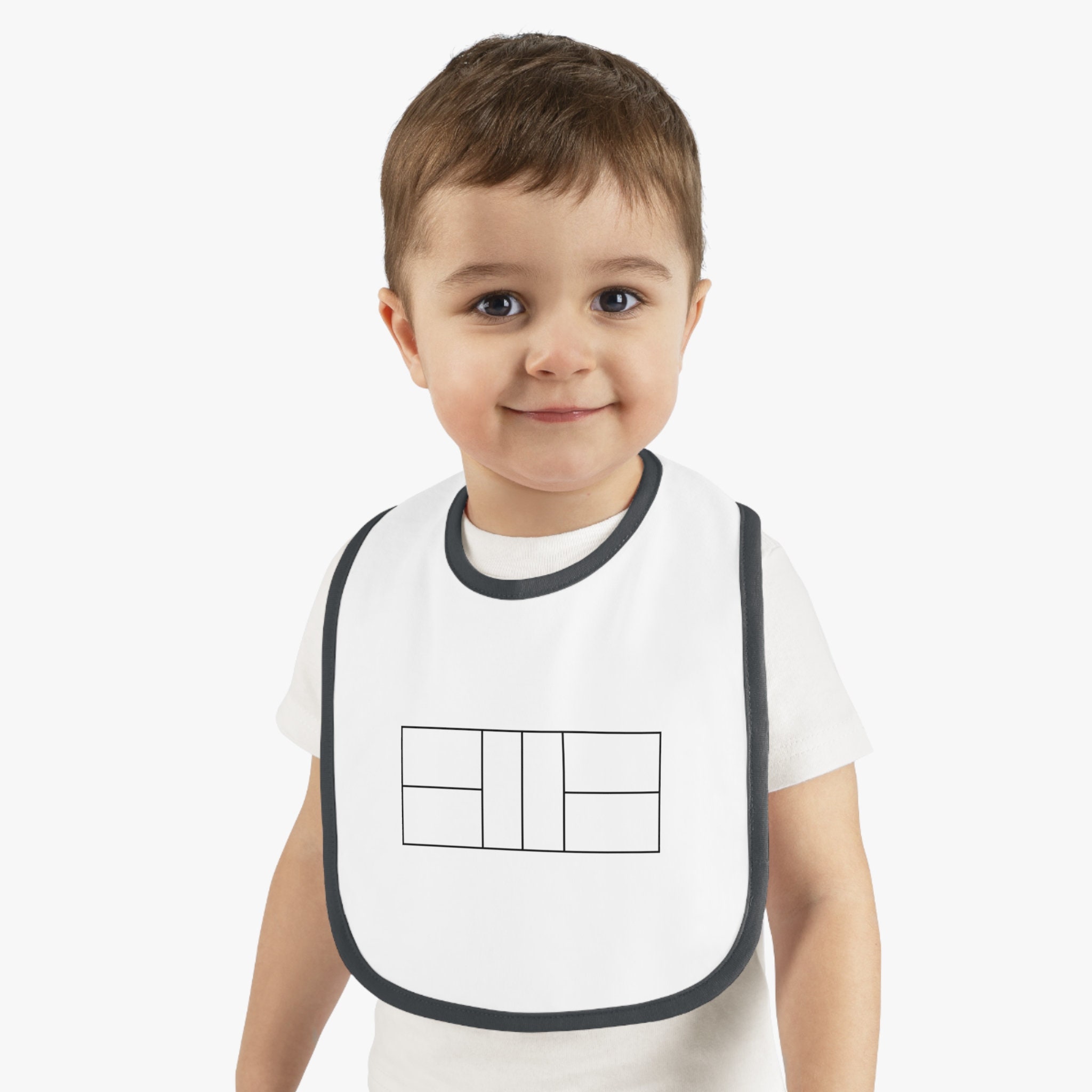 Pickleball Court Baby Bib Gift Pickle Ball Player Players Courts