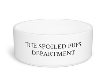 Der Spoilt Pups Department TTPD Futternapf