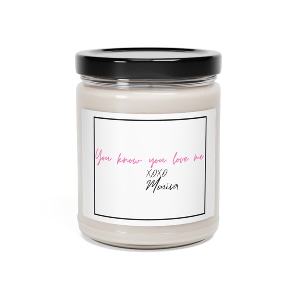 Monica Gossip Girl RHOSLC Scented Soy Candle, 9oz | Gift Real Housewives Salt Lake City Fan