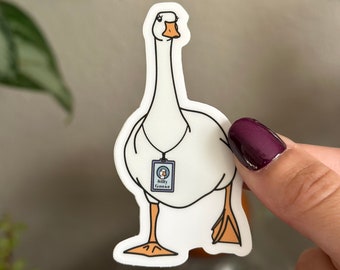 Silly Goose Sticker