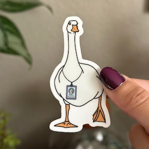 Silly Goose Sticker