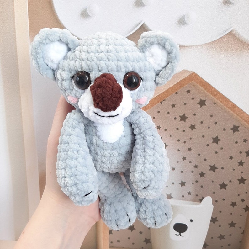 Crochet PATTERN Koala Amigurumi Tutorial PDF in English - Etsy
