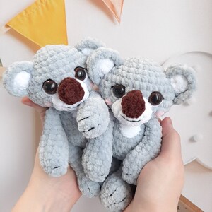 Crochet PATTERN Koala, Amigurumi Tutorial PDF in English - Etsy