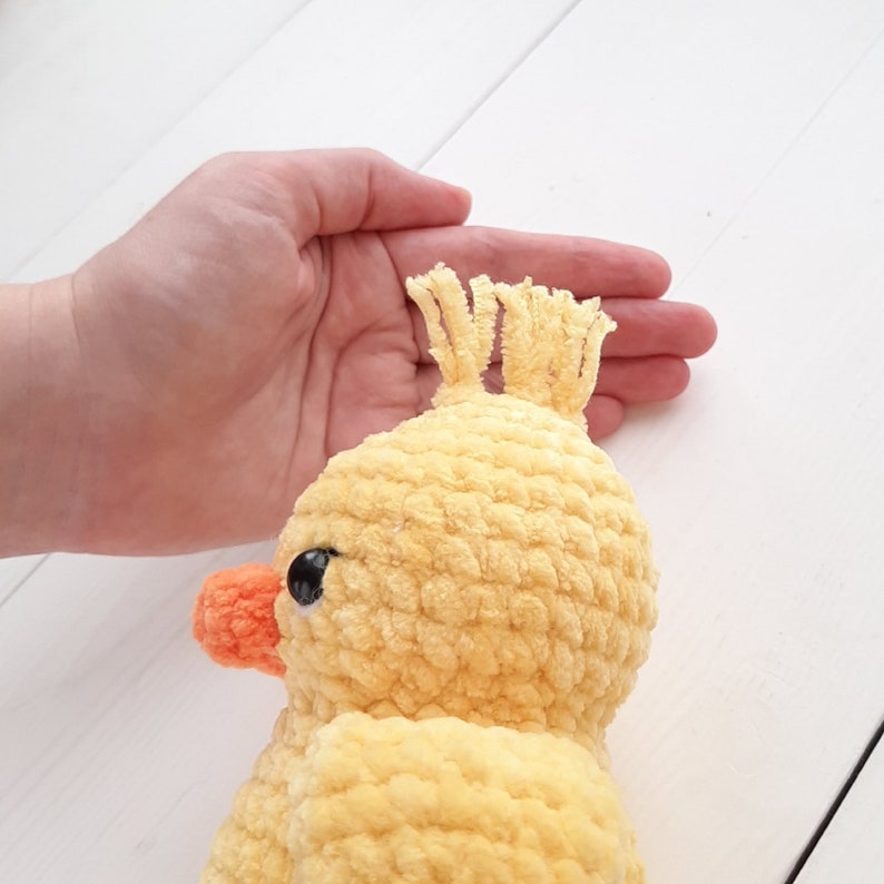 Crochet PATTERN chicken, Amigurumi tutorial PDF in English image 9