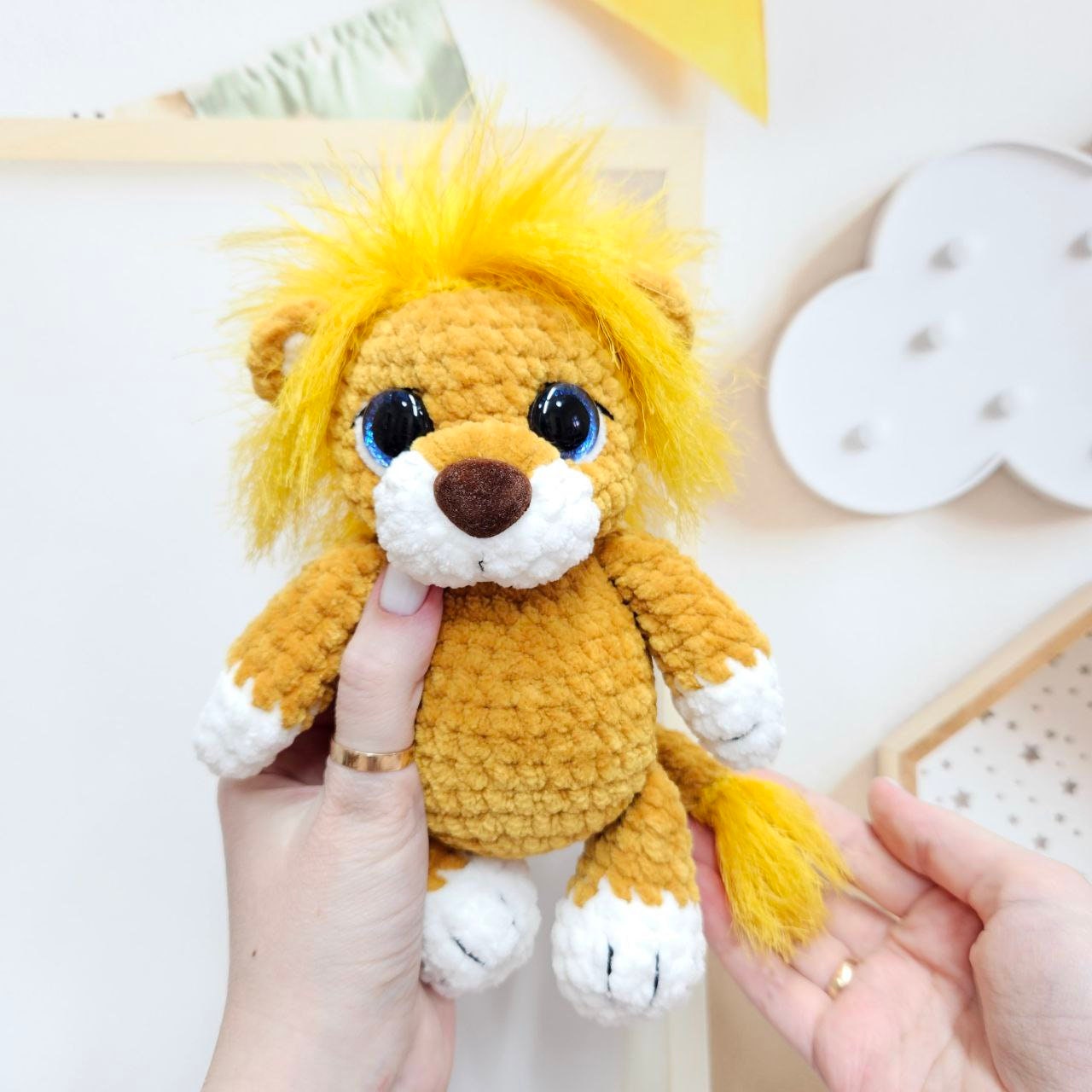 Crochet PATTERN Lion, Amigurumi Tutorial PDF in English - Etsy