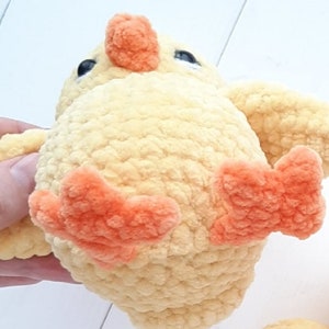 Crochet PATTERN chicken, Amigurumi tutorial PDF in English image 10