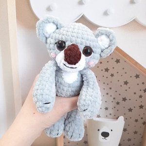 Crochet PATTERN Koala, Amigurumi Tutorial PDF in English - Etsy