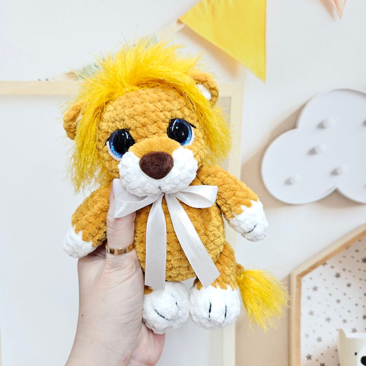 Crochet PATTERN Lion, Amigurumi Tutorial PDF in English - Etsy