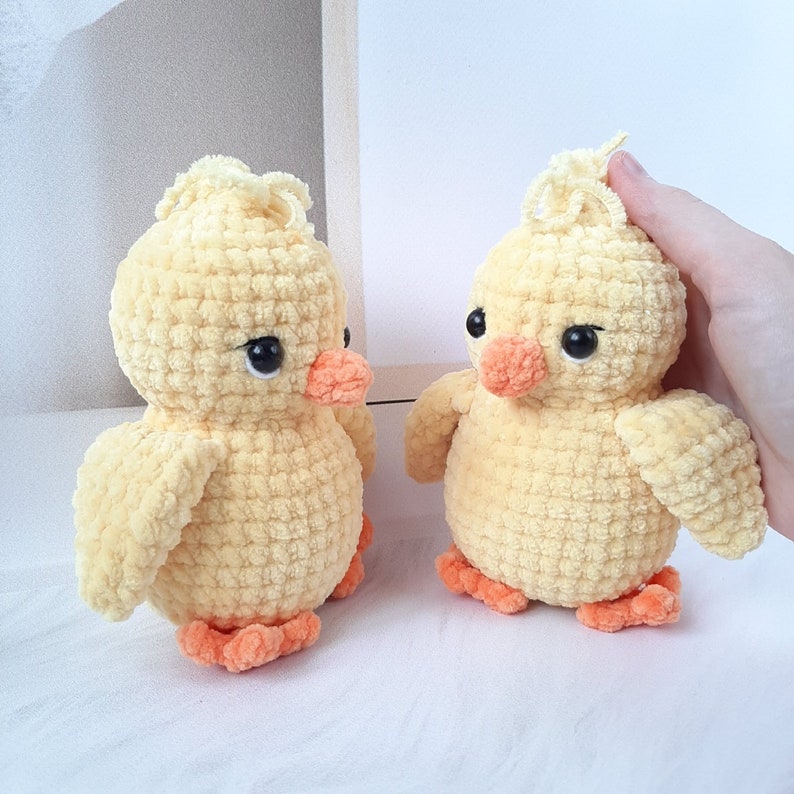 Crochet PATTERN chicken, Amigurumi tutorial PDF in English image 4