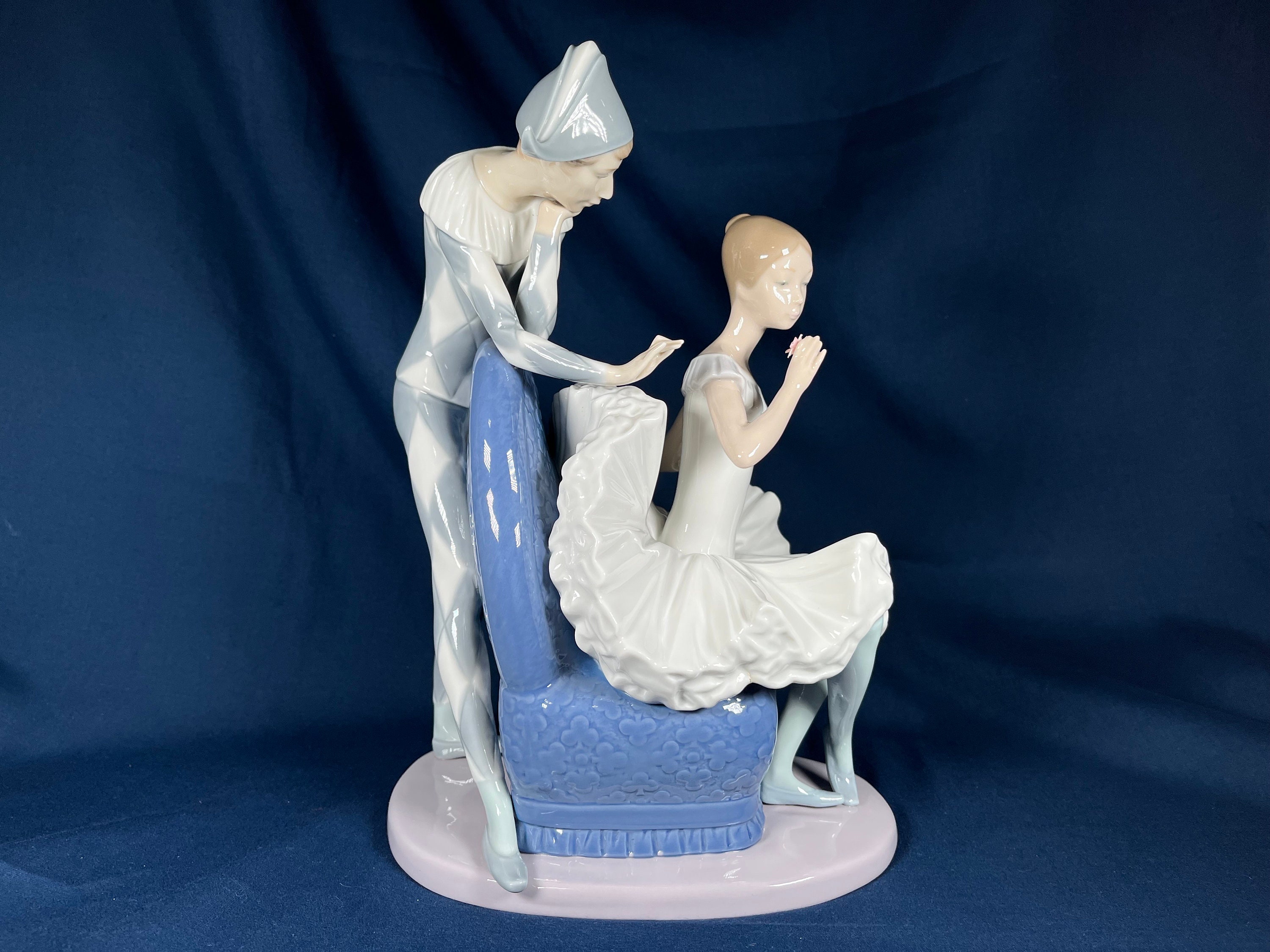ナオ NAO LLADRO 　夢みるバレリーナ NAO by Lladro A Dream Come True Ballerina and Jester