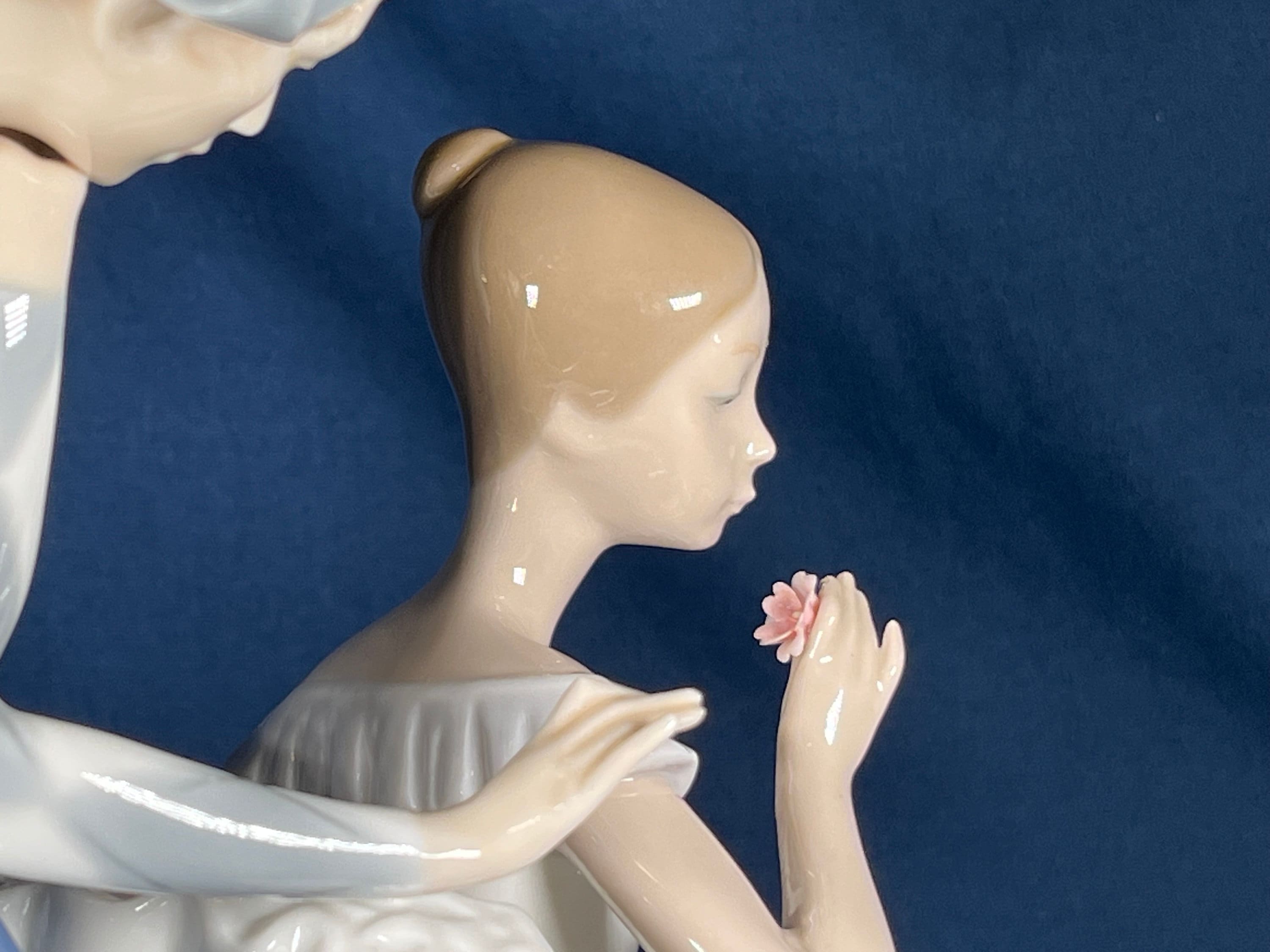 NAO by Lladro A Dream Come True Ballerina and Jester Harlequin 1983