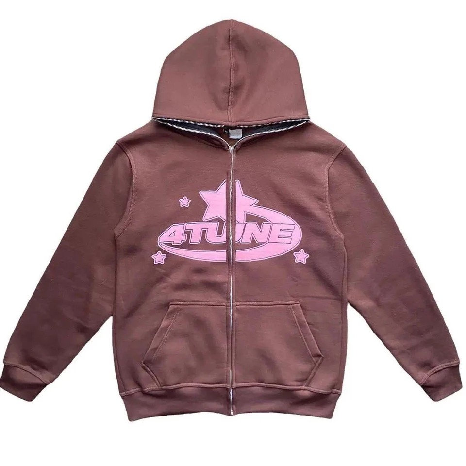 Zip up Hoodie Y2k - Etsy