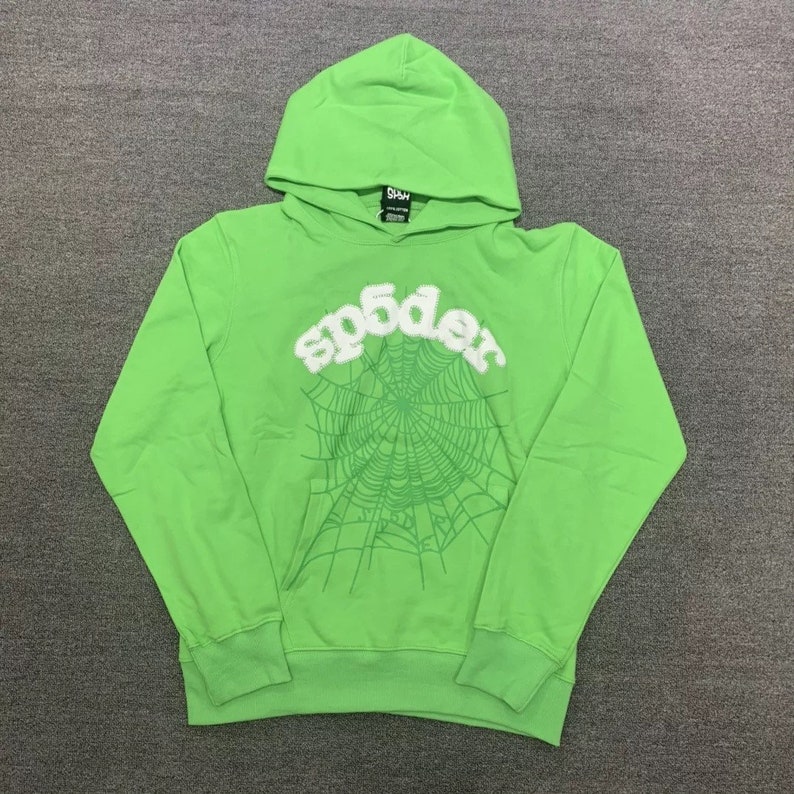 Green Young Thug Spider Sp5der 555inspired Zip-up star Letter - Etsy