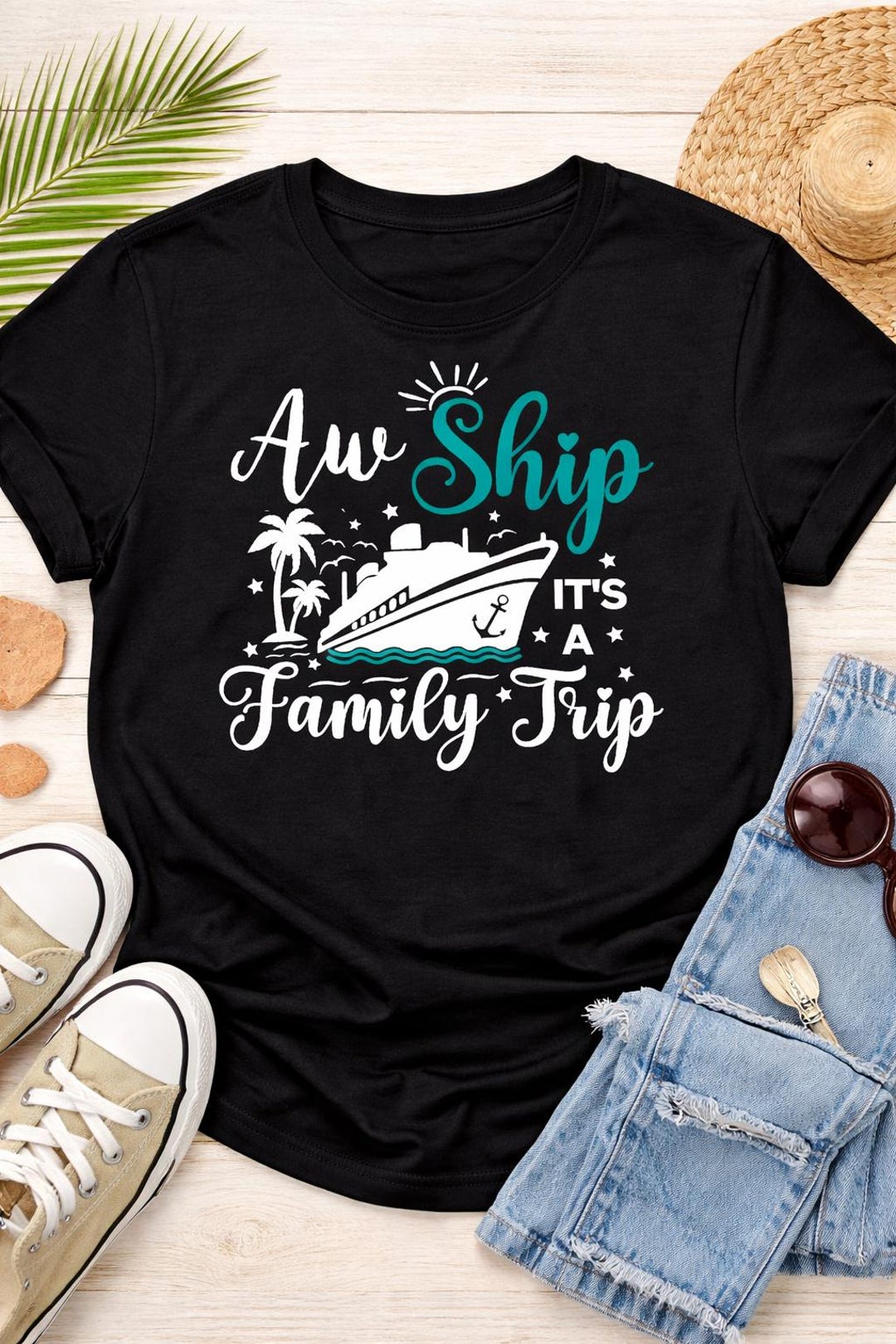 Aw Ship It’s A Family Trip – Cruise Shirts | Matching Family Vacation ...