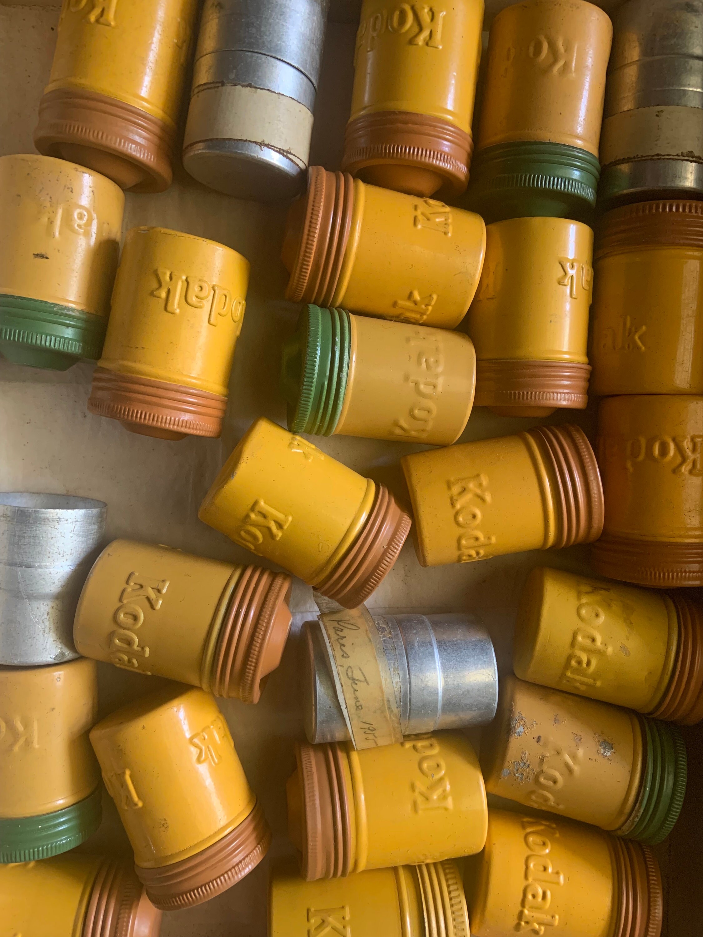 Vintage Kodak 35mm Film Metal Canister Etsy