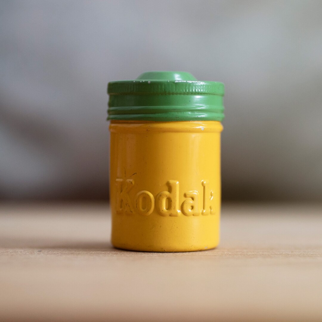 Vintage Kodak 35mm Film Metal Canister Etsy