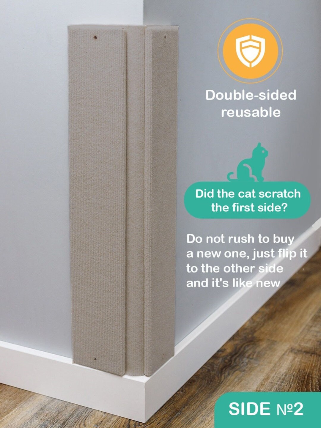 Wall Corner Cat Scratcher Postcat Toy Cat Wall Furniture Etsy