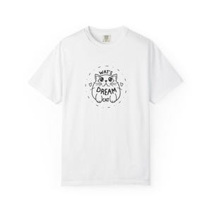 Dream Cat T-shirt, Cute Cat Tee, Gift for Cat Lovers, Fun Graphic Tee, Animal Lover Apparel, Perfect for Casual Days
