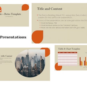 Julie - Modern Retro PowerPoint Template