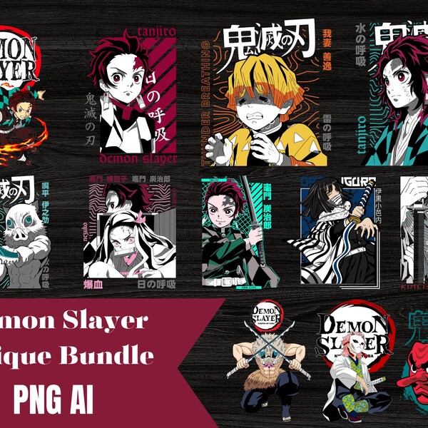 Demon Slayer Collage - Etsy