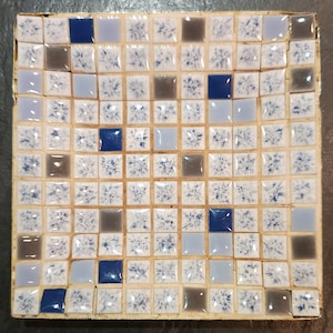 Vassoio Mosaico Bigiotteria Vassoio Posacenere Piastrelle Mosaico Vassoio Piastrelle Vintage Moderno Della Metà Del Secolo 1960 Retro Chic Decor