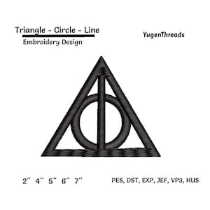 Trendy Logo Embroidery Design, Machine Embroidery Design file, Trendy Design, Pes, Dst, Jef, Vp3, Exp, Hus, Instant Download.