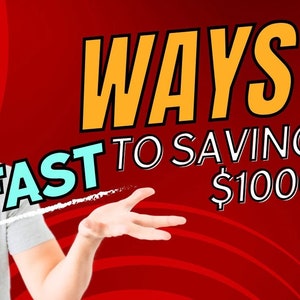 Ways to save money fast/money saving hacks/money saving tips/savings/savings checklist