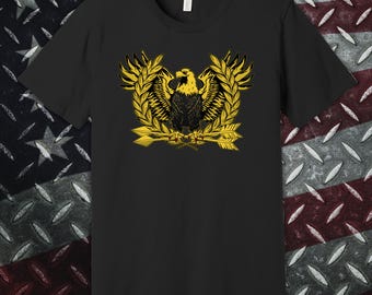 Eagle Rising Shirt, Warrant Office Shirt, Veteran