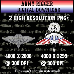 Army Rigger, Military PNG