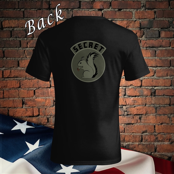 Secret Squirrel Shirt, Military Intelligence Shirt, Veteran TShirt