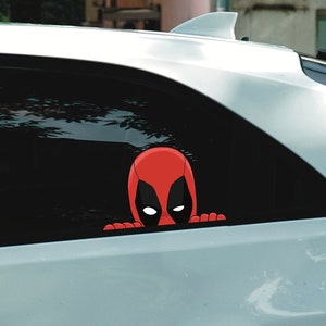 Pool Dead Peeker Sticker Peekabo Bumper Window Vinyl Decal Funny Anime Cartoon Meme Sticker