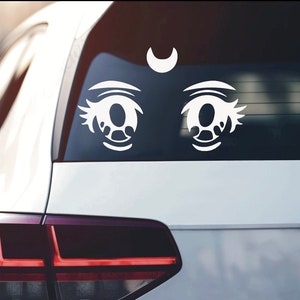 Anime Eyes Vinyl Decal