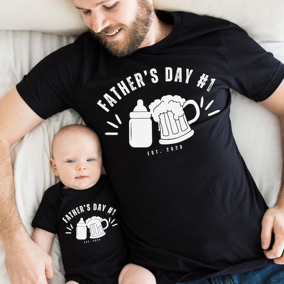 Camiseta papa y bebe a juego hotsell