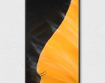 Dune Arrakis Landscape Art Print | Sci-Fi Minimalist Wall Decor (Digital Download)