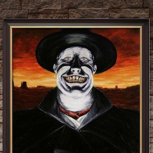 Judge Holden Portrait Blood Meridian Horror Goth Printable Art Deco