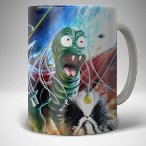Ziltoid the Omniscient | Devin Townsend | Coffee Mug Design Print | Heavy Metal Wallpaper | Alien Aesthetic Digital Print | Funny Stickers