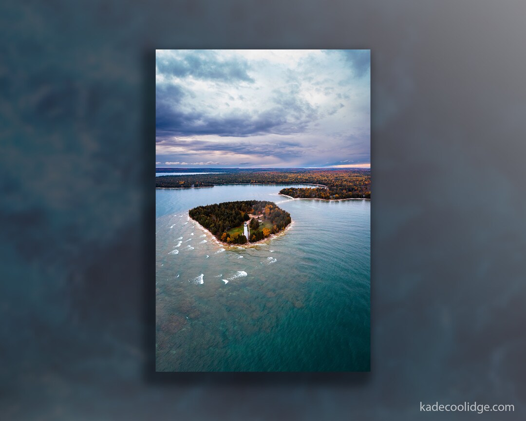 Door County Landscape Cana Island Lighthouse Local Wisconsin