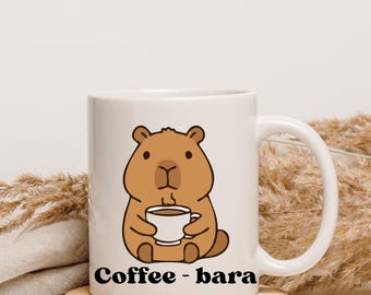 Capybara Coffee Mug | Animal Tea Cup for Capybara Lovers