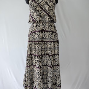 Indian Printed Boho Skirt | Cotton Slub Midi Skirt | Summer Flared Casual Skirt/ Dress | Ethnic Tiered Skirts for Women | Gift for her