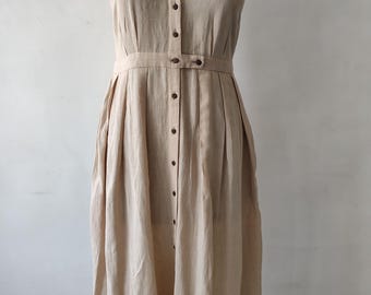 MAYFASEY Abito estivo da donna, stile bohémien, con scollo a V, senza