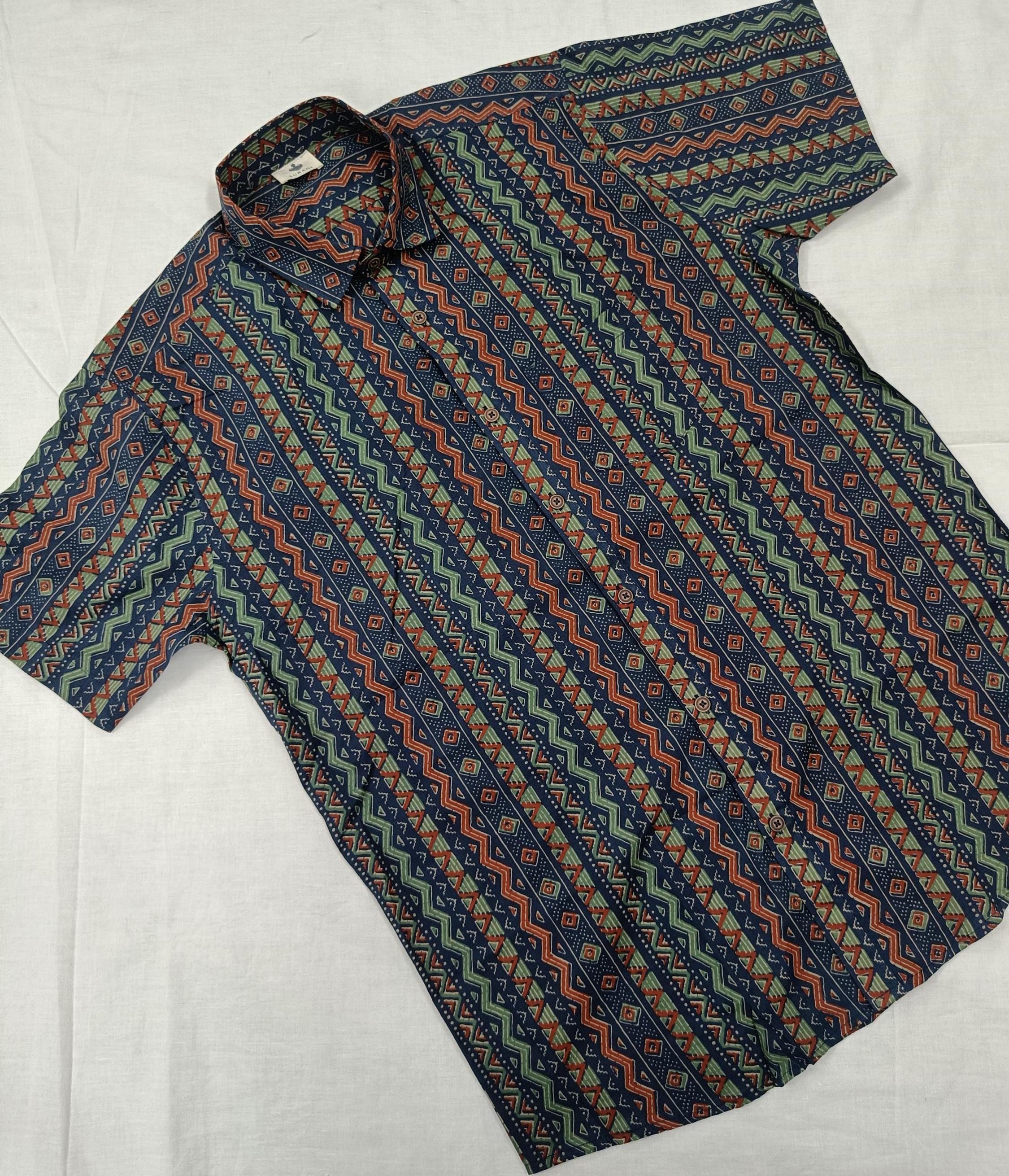 Handmade Block Print Cotton Shirt: Indian Summer Clothing - Etsy
