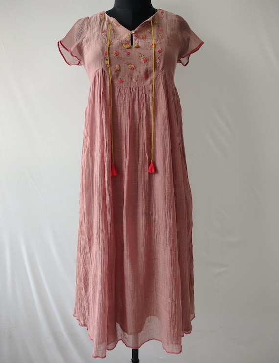 dusty pink embroidered dress Azazie Dusty Pink Corset A-Line Short Homecoming Dresses Beading Sequins Lace Lace Up Tulle Scoop